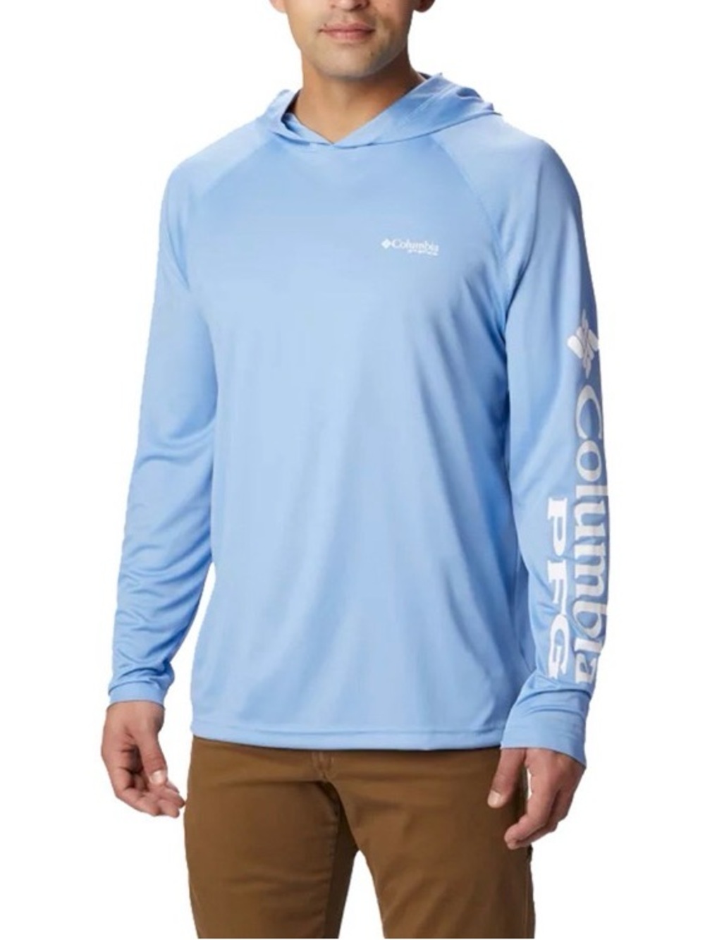 Columbia Light Blue Shirt with White Logo